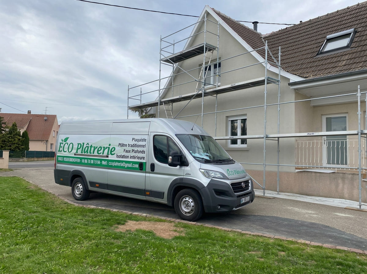 Peinture extérieure à Volgelsheim