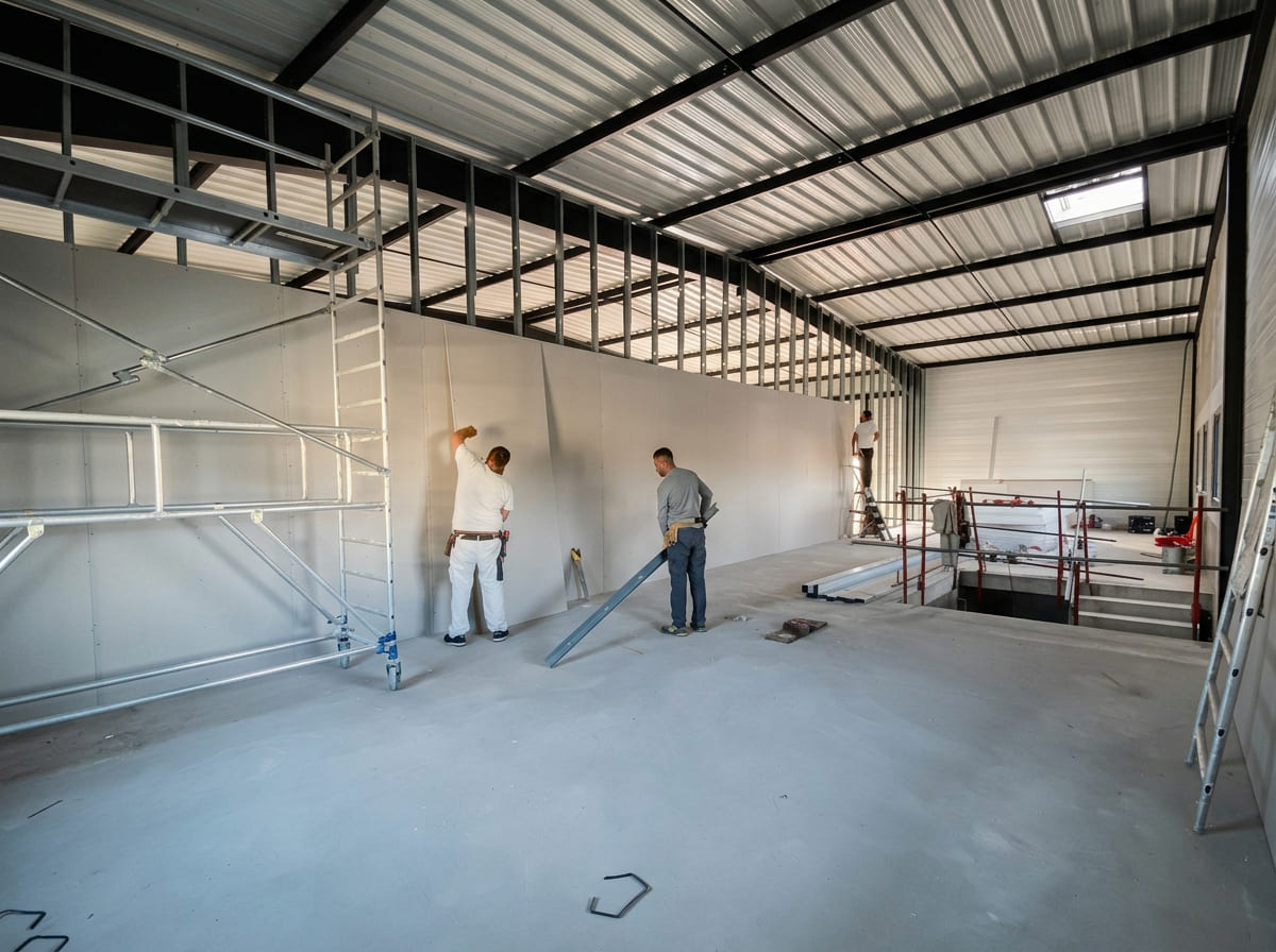 Doublage et isolation intérieure par plaquiste à Colmar